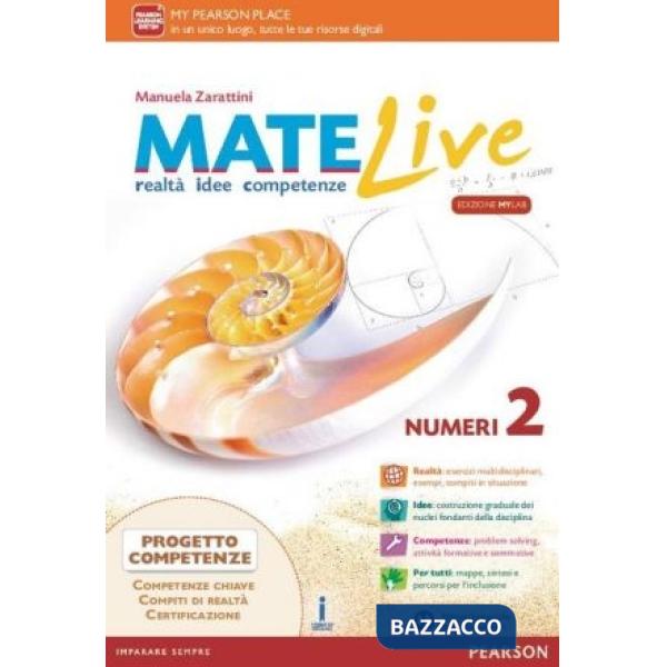 MATELIVE 2 ED. MYLAB N2 + F2 + COMPETENZE