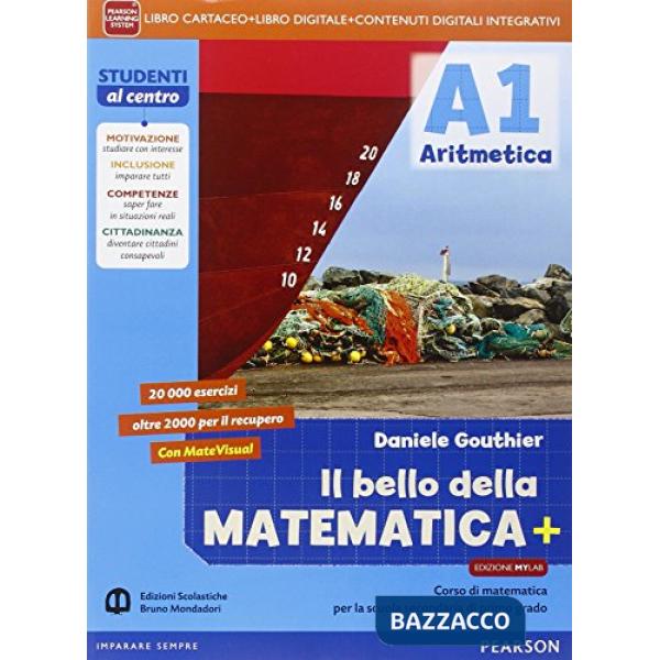 BELLO MATEMATICA 1 ARIT + GEOM + MATEV MYLAB