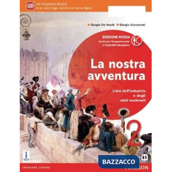 NOSTRA AVVENTURA 2 ROSSA VOL + MAPPE IMMAGINI + ITE + DIDA