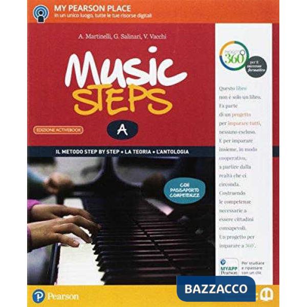 MUSIC STEPS ED. AB VOLA + VOLB + SEFACCIOMUSICAIMPARO + CANZONIERE