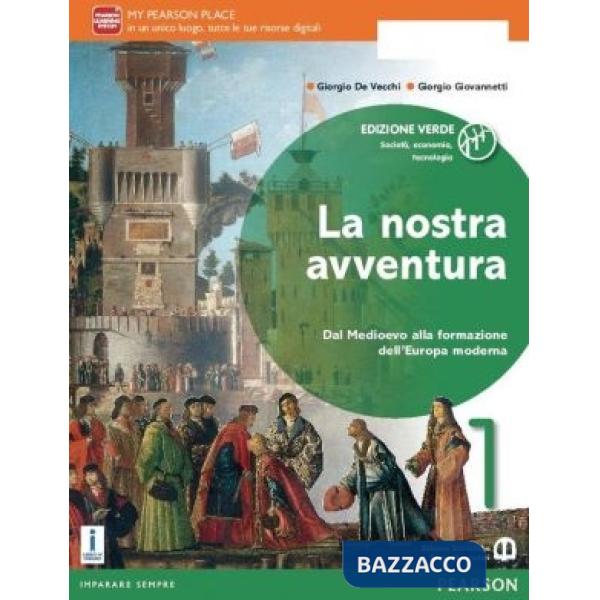 NOSTRA AVVENTURA 1 VERDE VOL + MAPPE IMMAGINI + ITE + DIDA