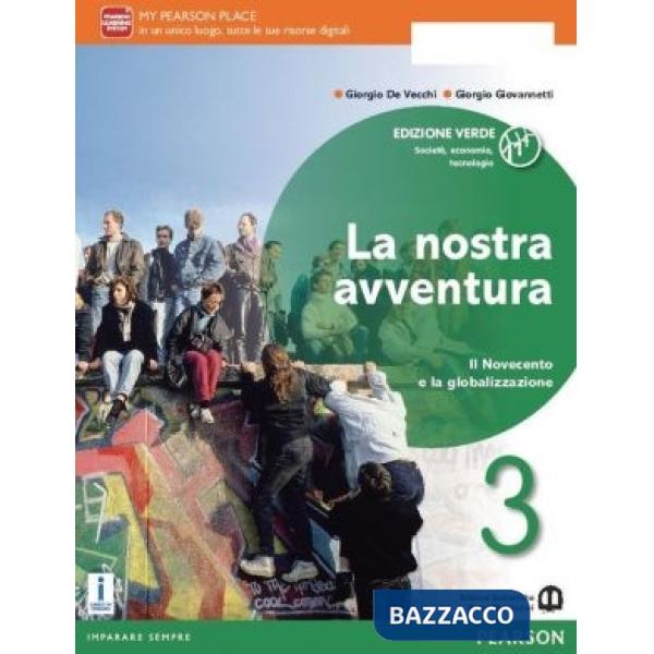 NOSTRA AVVENTURA 3 VERDE VOL + MAPPE IMMAGINI + ITE + DIDA