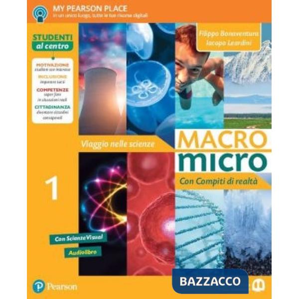 MACROMICRO. COMPITI REALTA 1 VOL + SCIENZEVISUAL + COMPITIREALTA