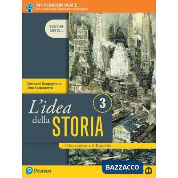 IDEA STORIA 3 ED. CLIL VOL3 + HISTORYENG3 + ITE + DIDASTOREPP. 864
