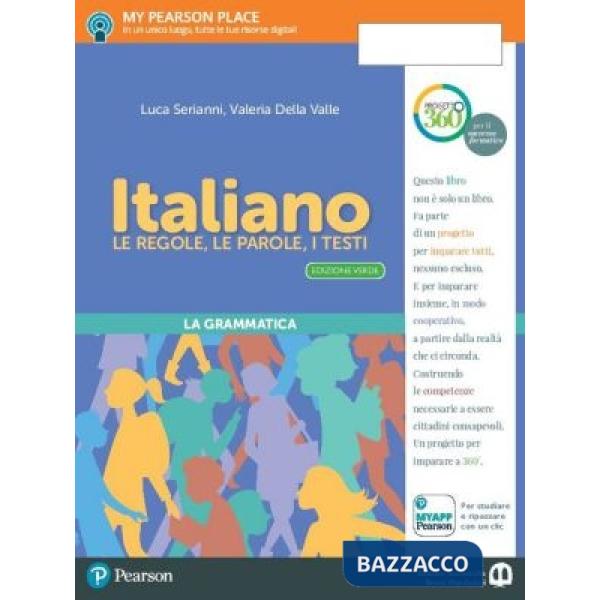 ITALIANO ED. VERDE MORFO + QUAD. + IMPARAFACILE + PASSAPORTO + TAVOL