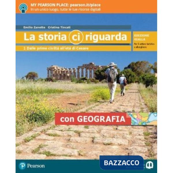 STORIA CI RIGUARDA 1 CON GEO ED. GIALLA VOL + ATAVOLAVIAGGIO
