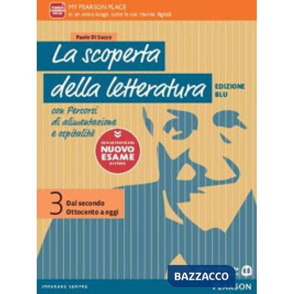 LA SCOPERTA DELLA LETTERATURA 3 ED. BLU CON LE PROVE DEL NUO