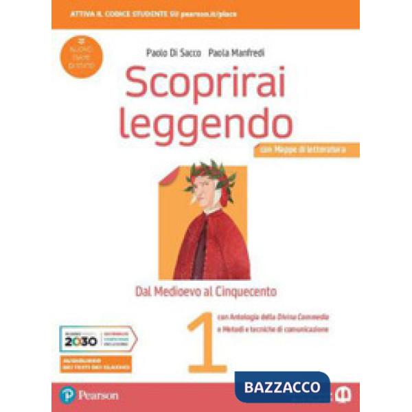 SCOPRIRAI LEGGENDO 1 CON MAPPE DI LETTERATURA, ANTOLOGIA DELLA DIVINA