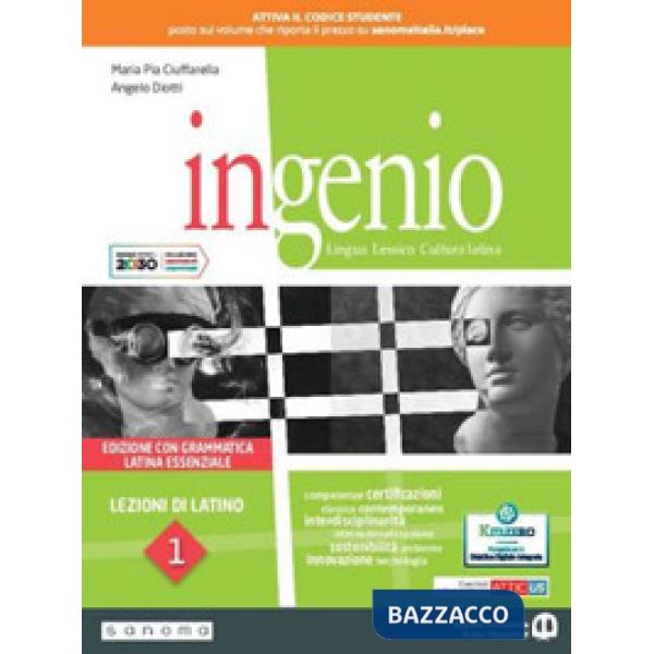 INGENIO LEZIONI DI LATINO 1 EDIZIONE CON GRAMMATICA LATINA E