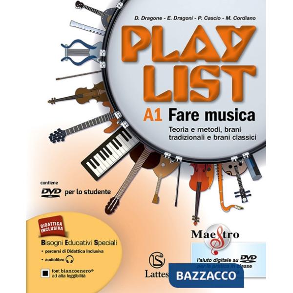 PLAYLIST VOL. A1 CON 2 DVD-ROM + VOL. A2 + NOTE E ACCORDI