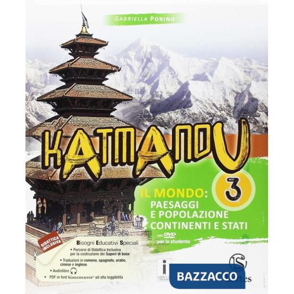 KATMANDU 3 + DVD + ATLANTE + TAVOLE + MI PREPARO X L'INTERROGAZIONE