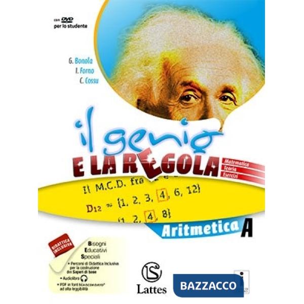 GENIO E LA REGOLA (IL) ARITMETICA A MI PREP. PER INT. + QUADERNO