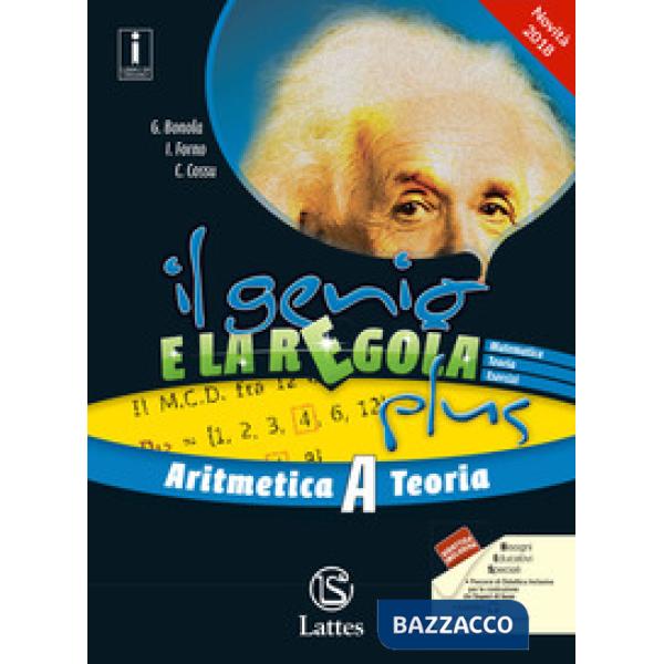 IL GENIO E LA REGOLA PLUS ARITMETICA A + ESERCIZI + QUADERNO + MI PREP