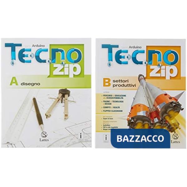 TECNO. ZIP VOL. A + B + TAVOLE + MI PREPARO X L'INTERROGAZIONE + LABOR