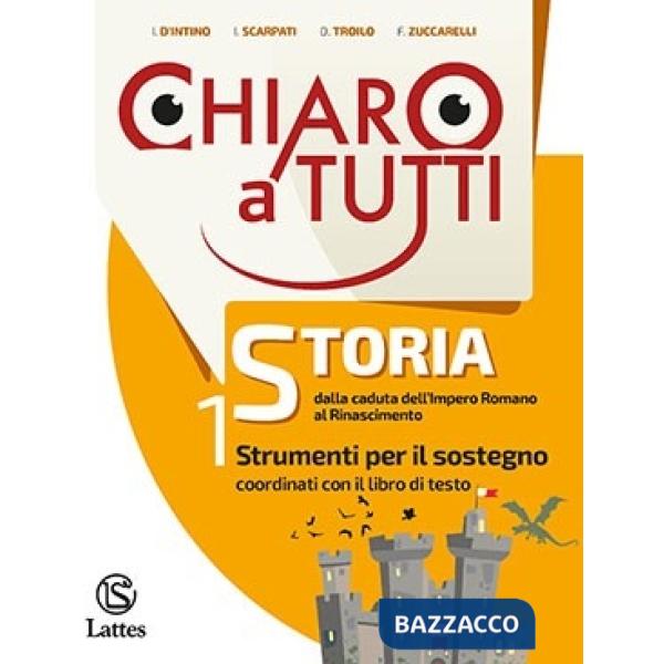 CHIARO A TUTTI STORIA SOSTEGNO VOL. 1 + TAVOLE ILLUSTRATE