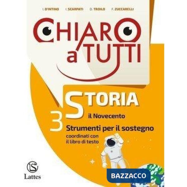 CHIARO A TUTTI STORIA 3 + TAVOLE