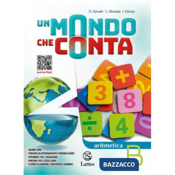 UN MONDO CHE CONTA ARITMETICA B + QUADERNO OPERATIVO 2 + GEOMETRIA B