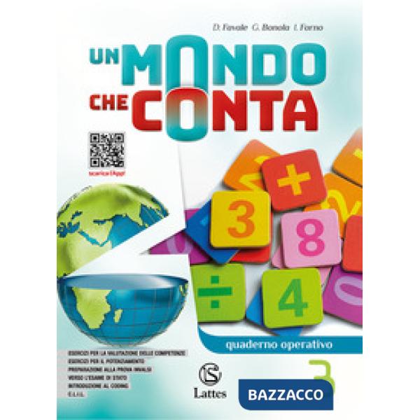 UN MONDO CHE CONTA 3 QUADERNO OPERATIVO
