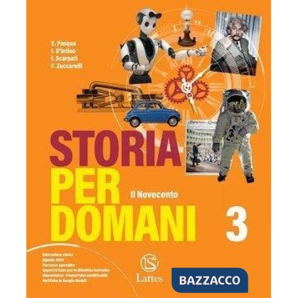 STORIA PER DOMANI VOL. 3 + MAPPE + ESAME
