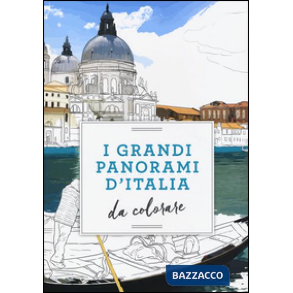 Grandi panorami d'Italia da colorare (I)
