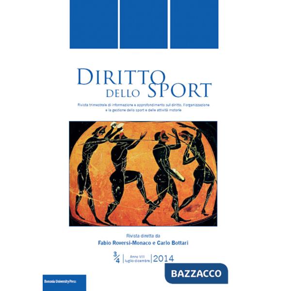 Diritto dello sport (2014) vol. 3-4