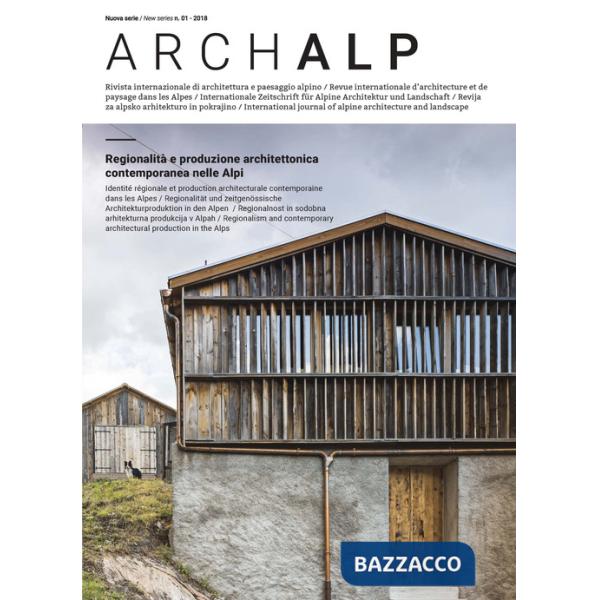 ArchAlp. Ediz. italiana e inglese. Vol. 1: Novembre 2018