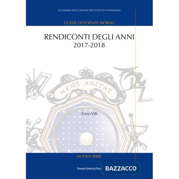 Rendiconti. Vol. 8: Anni 2017-2018