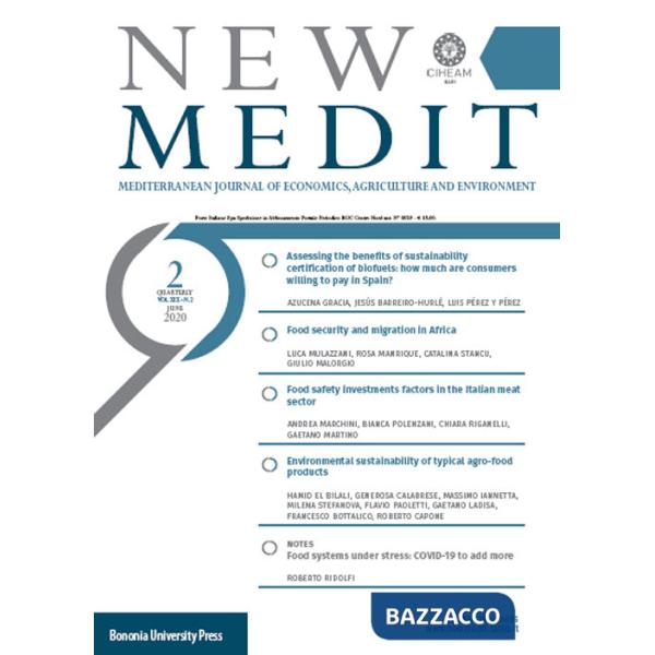 New Medit (2020). Vol. 2