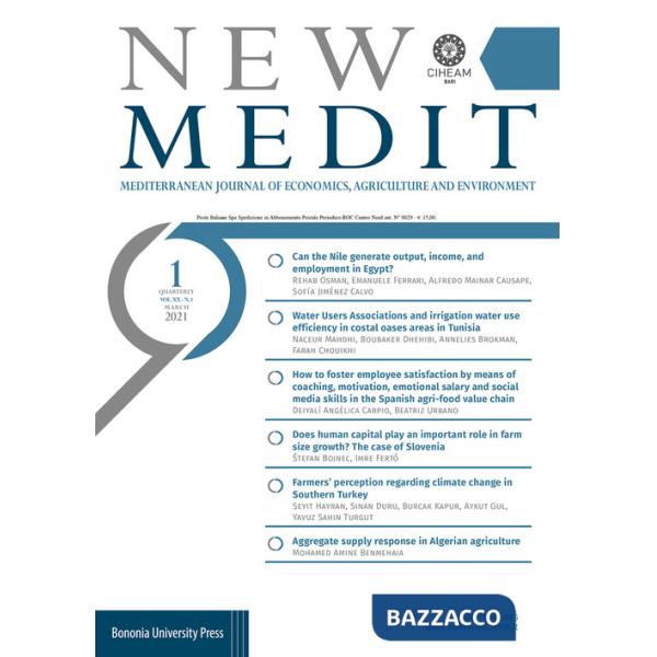 New Medit (2021). Vol. 1