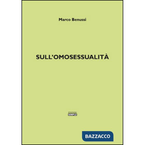 Sull'omosessualità