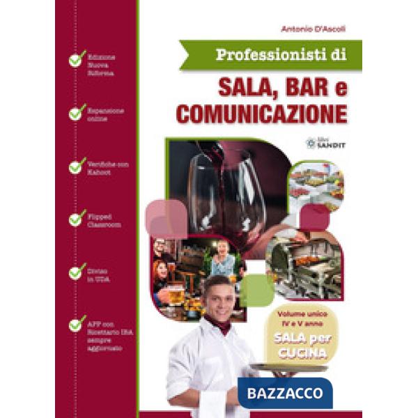 PROFESSIONISTI DI SALA, BAR E COMUNICAZIONE. SALA PER CUCINA