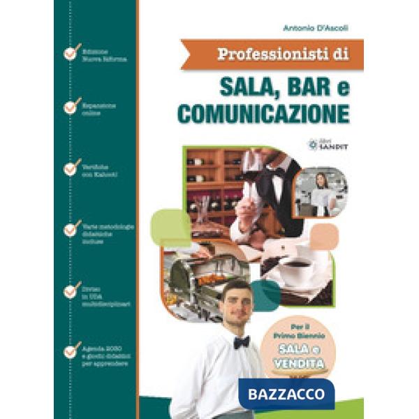 PROFESSIONISTI DI SALA, BAR E COMUNICAZIONE. SALA E VENDITA