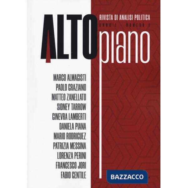 Altopiano. Rivista di analisi politica (2023). Vol. 1