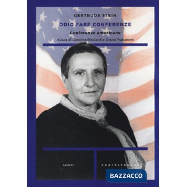 Odio fare conferenze. Conferenze americane