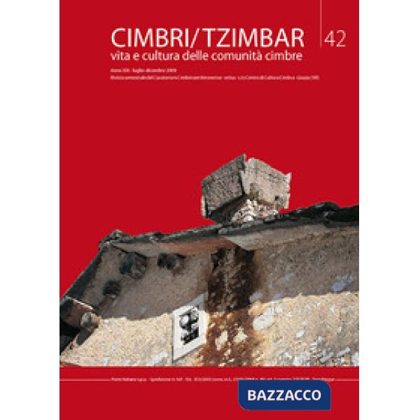 Cimbri-Tzimbar. Vita e culture delle comunità cimbre. Vol. 42