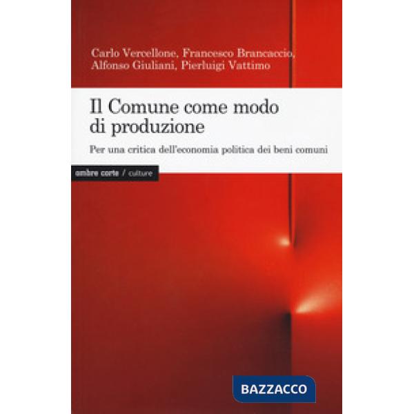 Comune come modo di produzione. Per una critica dell'economia politica dei beni 