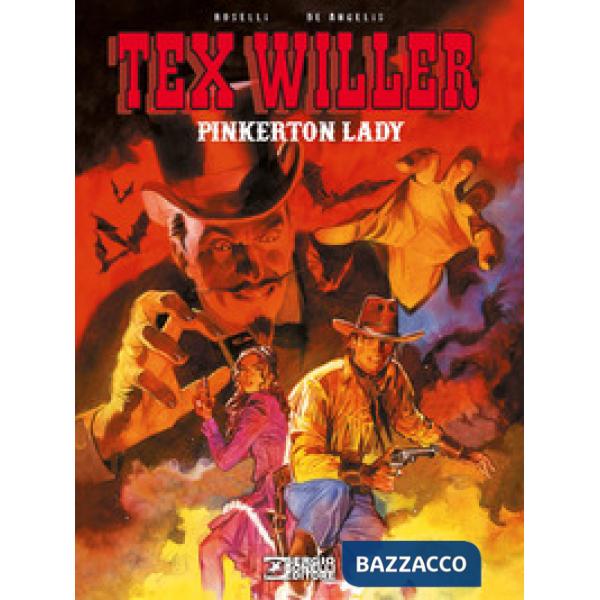 Pinkerton lady. Tex Willer