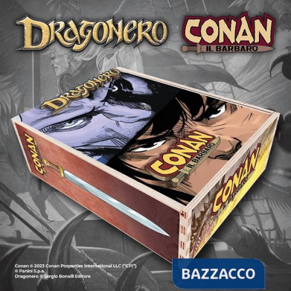 Dragonero-Conan il Barbaro. Box legno. Con mappa hyboriana e mappa dell'Erondár