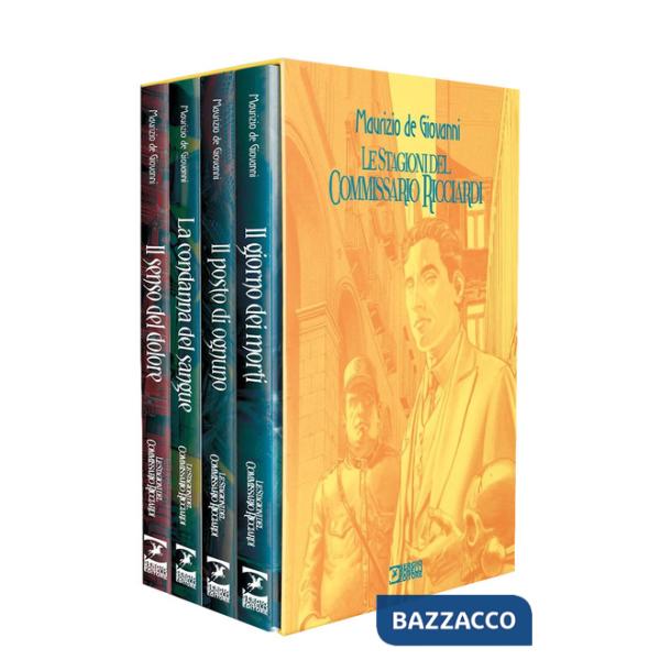 Stagioni del commissario Ricciardi: Il senso del dolore-La condanna del sangue-Il posto di ognuno-Il giorno dei morti (Le)