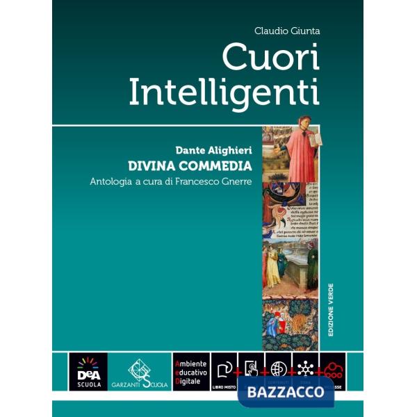 CUORI INTELLIGENTI ED. VERDE CON ANTOLOGIA DIVINA C