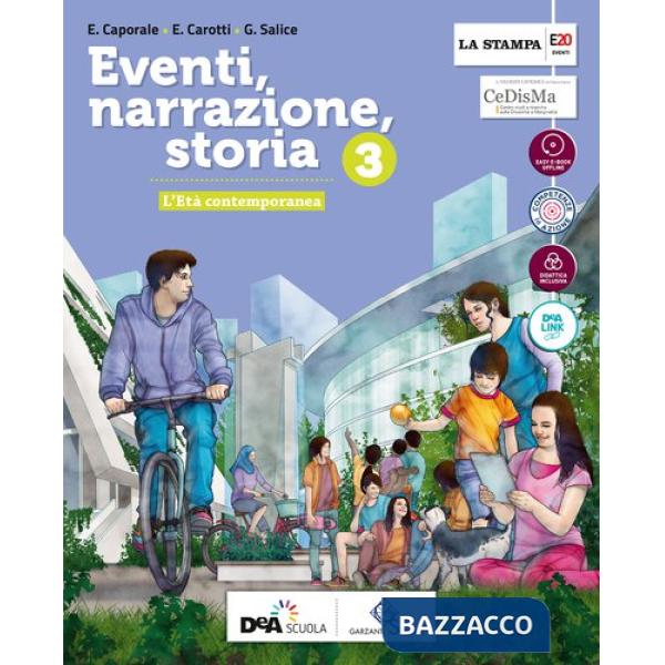 EVENTI, NARRAZIONE, STORIA 3 + DIDATTICA + EBOOK