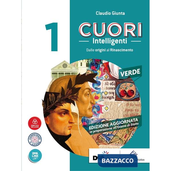 CUORI INTELLIGENTI VERDE VOL. 1 + MODELLI DI SCRITTURA + ANTOLOGIA