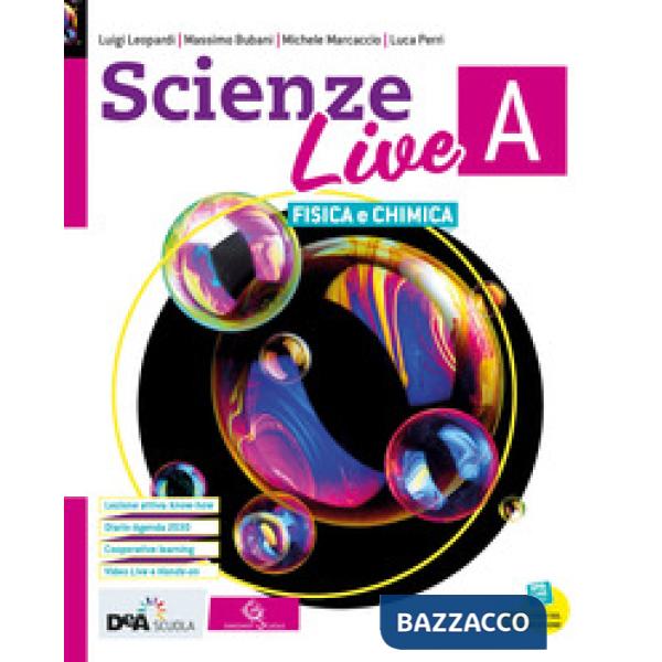 SCIENZE LIVE EDIZIONE TEMATICA VOLUME A + B + C + D + EBOOK + DIARIO
