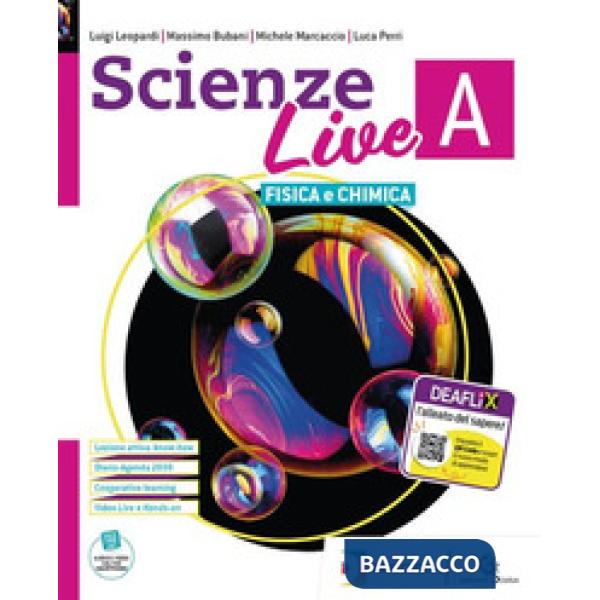 SCIENZE LIVE EDIZIONE TEMATICA VOLUME A + B + C + D + EBOOK + DIARIO