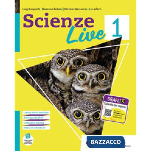 SCIENZE LIVE UNITA' SEMPLIFICATE AD ALTA LEGGIBILITA' + EBOOK