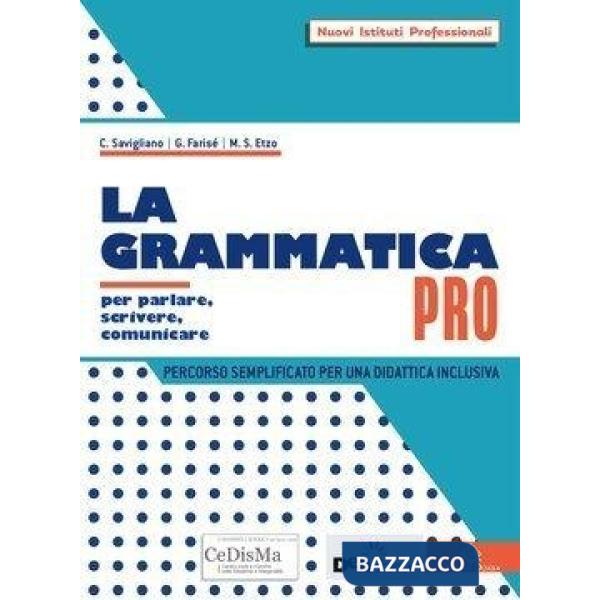 LA GRAMATTICA PRO EBOOK PERCORSO SEMPLIFICATO