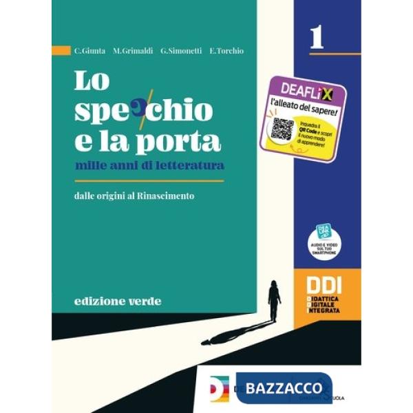 LO SPECCHIO E LA PORTA ED. VERDE VOL. 1 + SCRIVERE E PARLARE EBOOK
