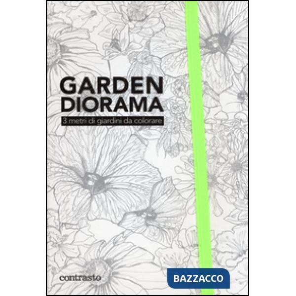 Garden diorama. 3 metri di giardini da colorare