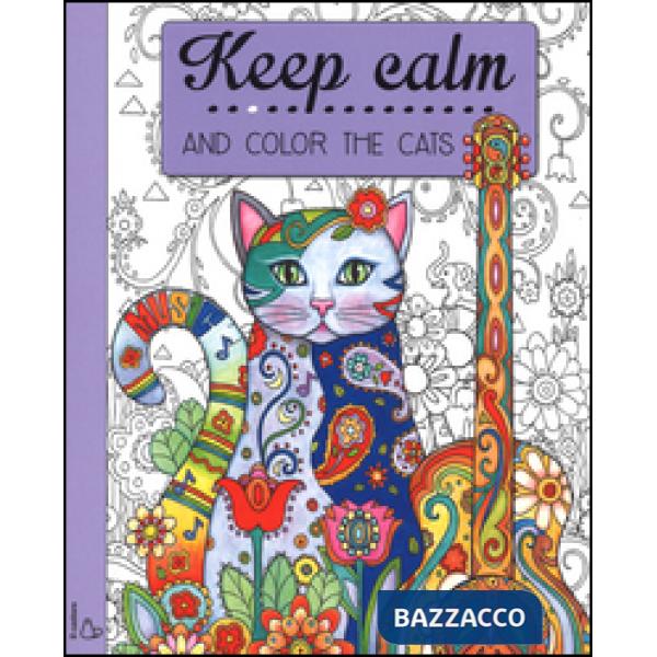 Keep calm and color the cats