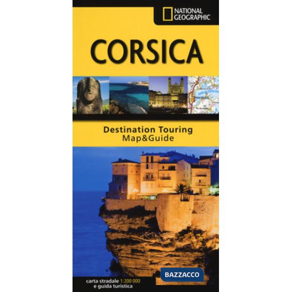 Corsica. Carta stradale e guida turistica. 1:200.000